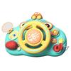 Musical Steering Wheel Toy Interactive with Songs and Lights Educational Portable Driving Controller for Toddlers Gift