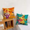 Cartoon M-Masha und die B-Bären süßer Kissenbezug Kissenhülle Zuhause Sofa Wohnzimmer Dekoration Büro Auto Nordische Schlichtheit