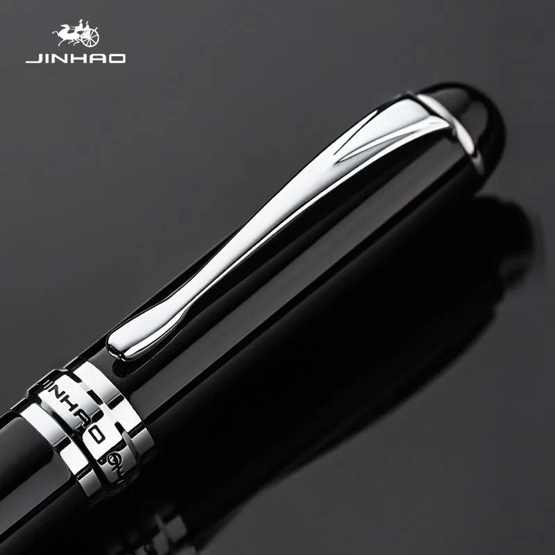 Jinhao X750 Iraurita Fountain Pen Full Metal Clip Luxury Pens Student Gift Stationery Office School Supplies Pens for Writing