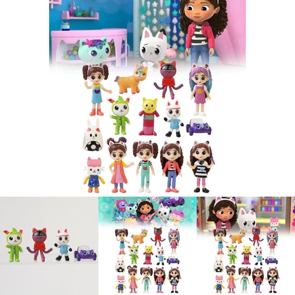 Gabbys Dollhouse Character Action Figure With Durable Pvc Material For Collectors