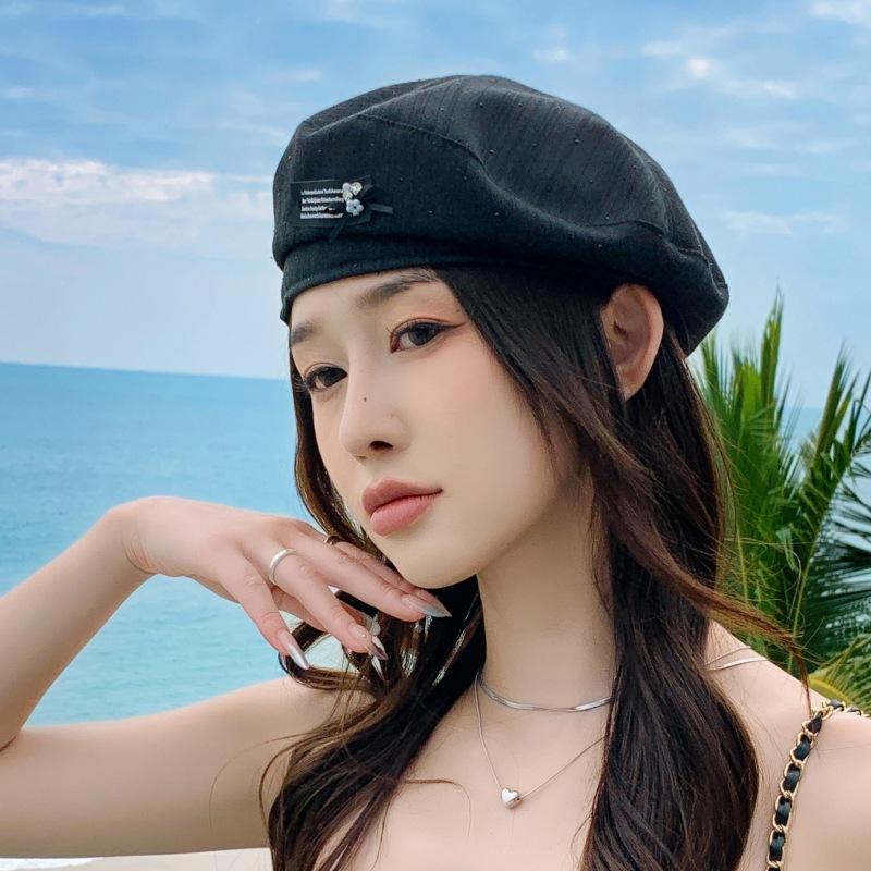 Hat Japanese Versatile Sweet Ins Beret Literary Temperament Bud Hat Tide