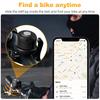 FONKEN Klassische Fahrradklingel für Airtag, Klingelgehäuse, wasserdichte Fahrradhalterung, Fahrradklingel für Air Tag, GPS-Tracker, Fahrradzubehör