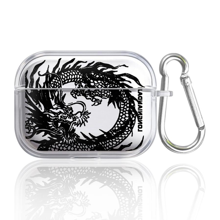 

Case For Airpods Pro3 Pro2 4 3 2 1 Pro Clear Earphone Cases Cover Very Cool Dragon Airpods 2