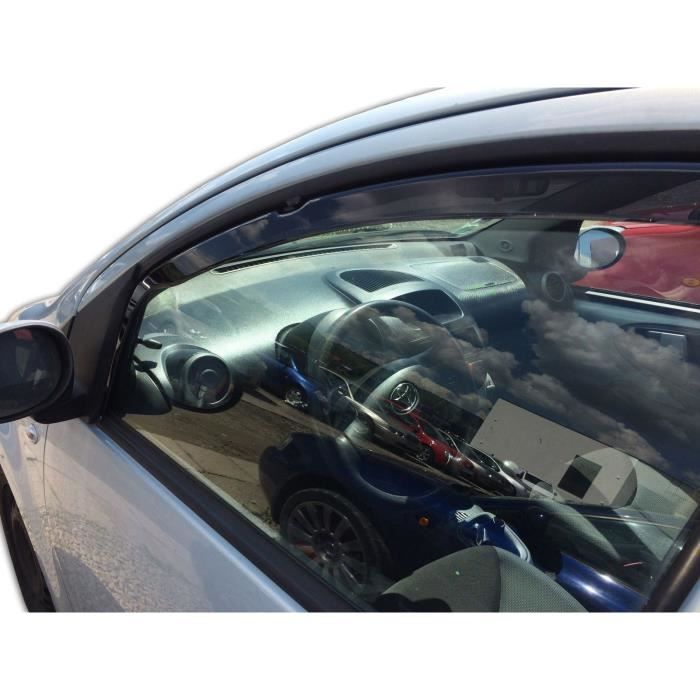 J&J AUTOMOTIVE | Heko Deflecteurs d'air Déflecteurs de Vent Pour Citreon C1 5P. Berlina 2005-2014