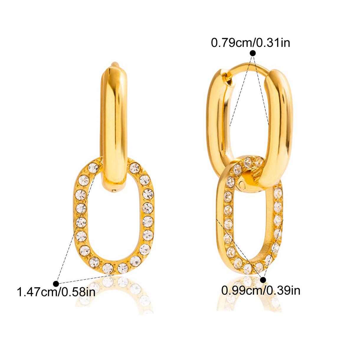 

Yori Fashion Charms Pendant Chain Handmade Necklace Jewelry 18k PVD Plated Trendy Bijoux for Women Waterproof Autumn & Winter