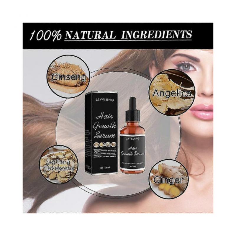 3pcs Noor Hair Growth Serum African Olives, Noor Love Hair Growth Serum