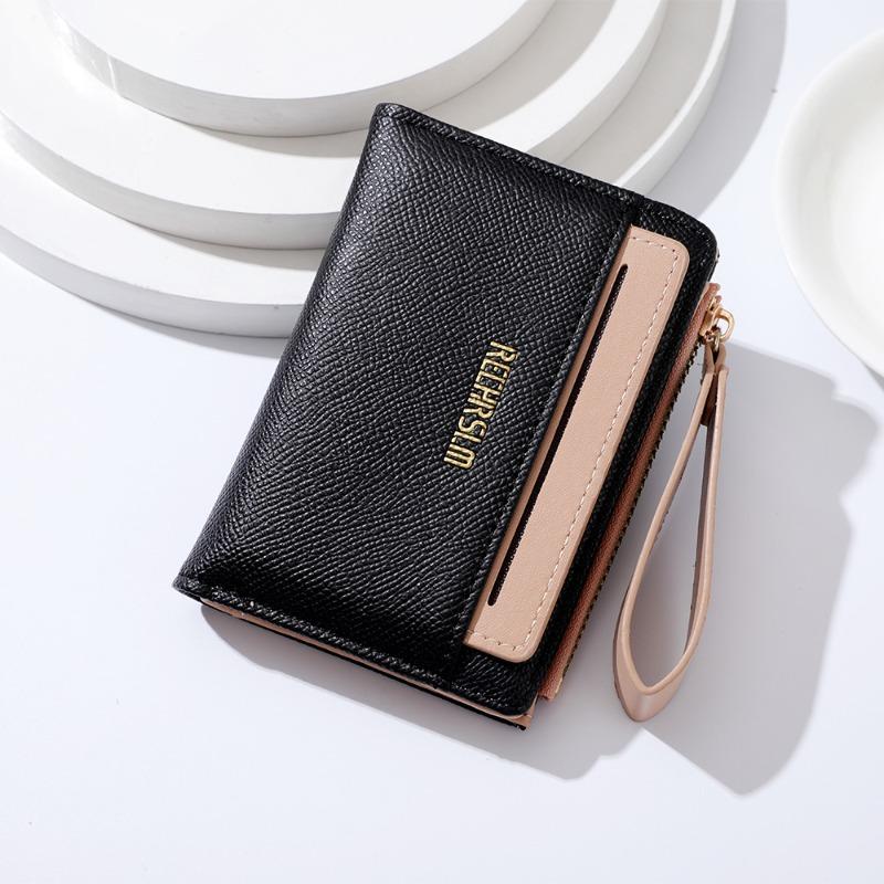 

Дизайн кошелька нишевый новый кошелек женский многофункциональный карман для карт кошелек, кошелек женский с изысканным чувством чёрный