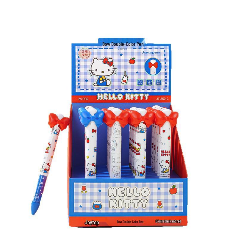 Hello Kitty Dual-Color Click Marker Pen for Students