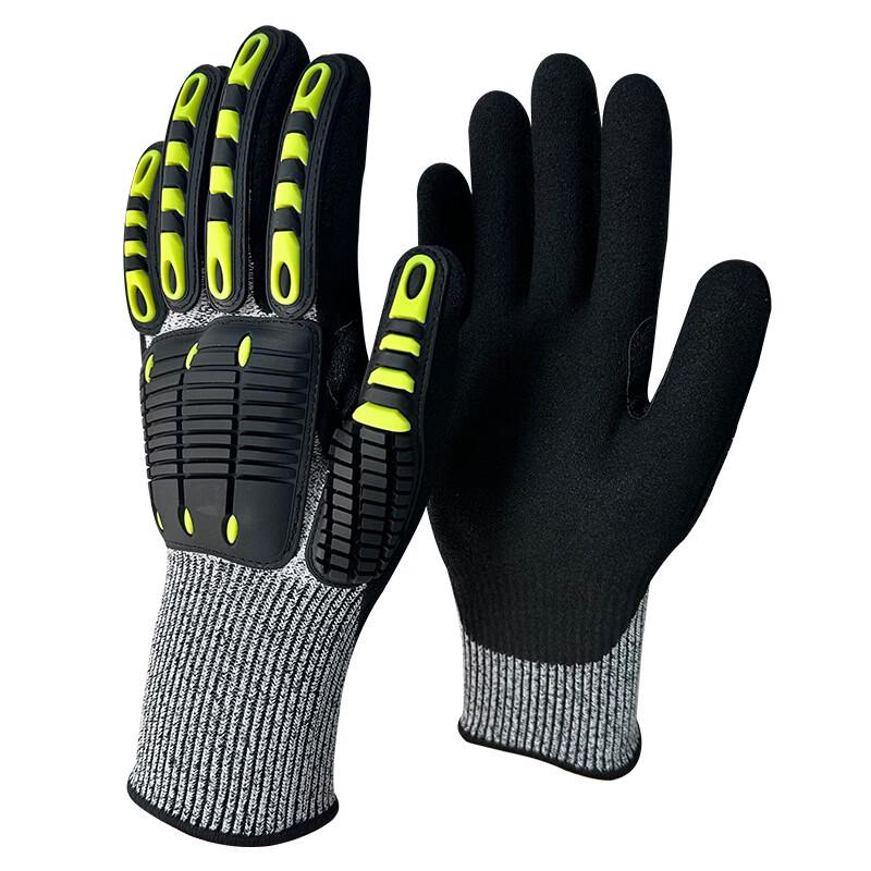 UOSU Level 5 Cut-Resistant TPR Work Gloves