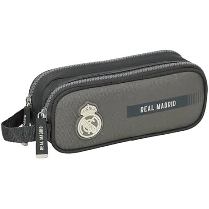Trousse Double - SAFTA - Real Madrid - Confortable - Polyvalente - Qualité supérieure