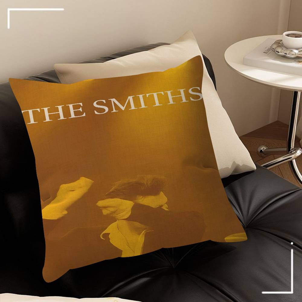

British Rock Band The Smiths Cushion Cover Car Throw Pillow Case For Sofa Car Christmas Gift 40x40cm 45x45cm 30x30 cm