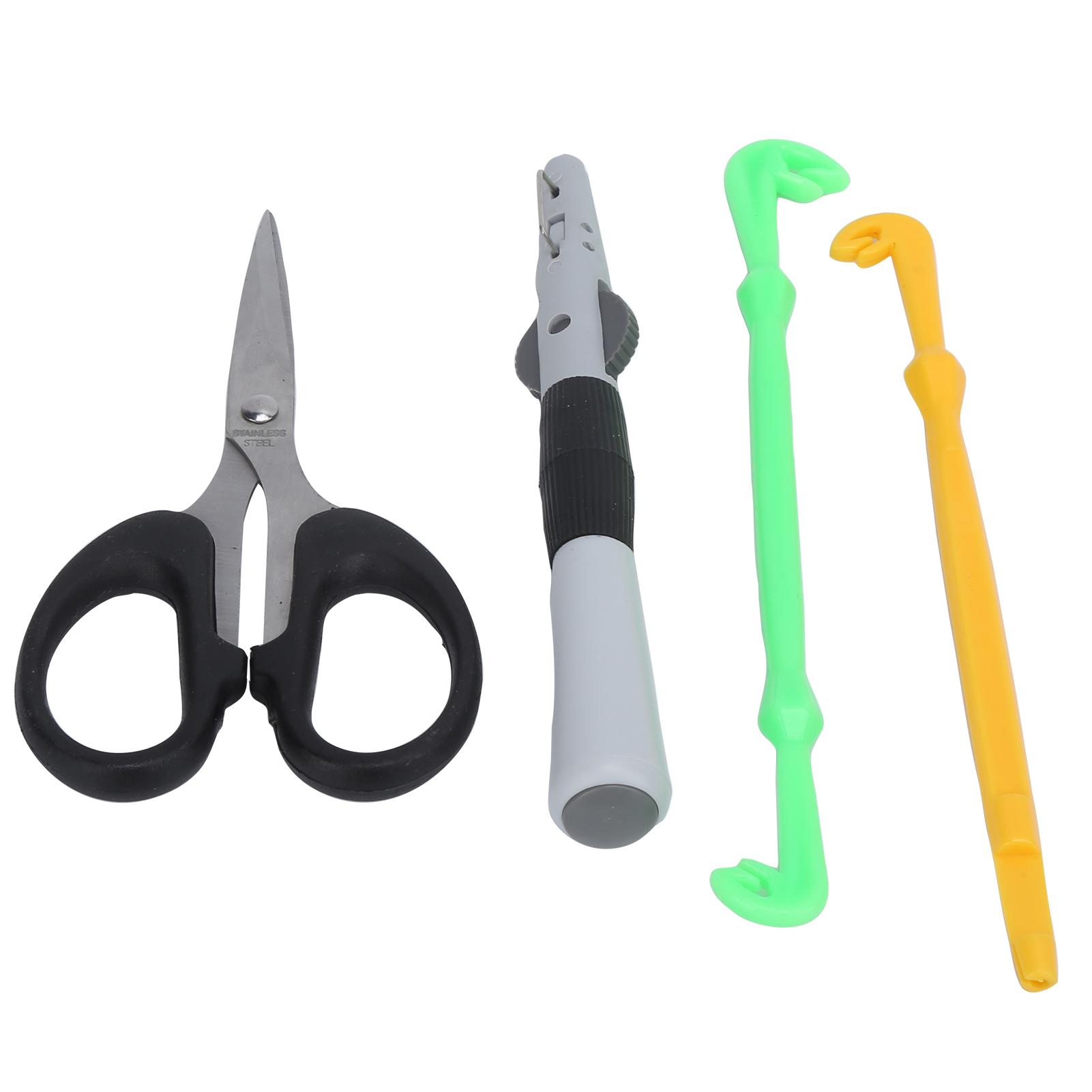 

Портативный набор инструментов для вязания рыболовных петель, устройство для завязывания узлов типа ручки, прочный набор инструментов для вязания рыболовных узлов