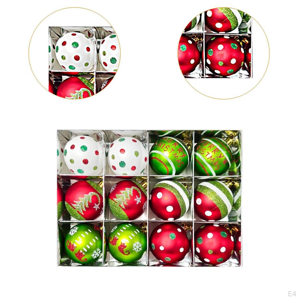 Vánoční koule ozdoby závěsné dekorace na stromek pro domov, nákupní centrum