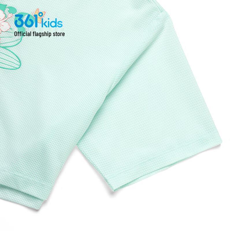 361° Girls' Summer Layered Short-Sleeve Tee Set