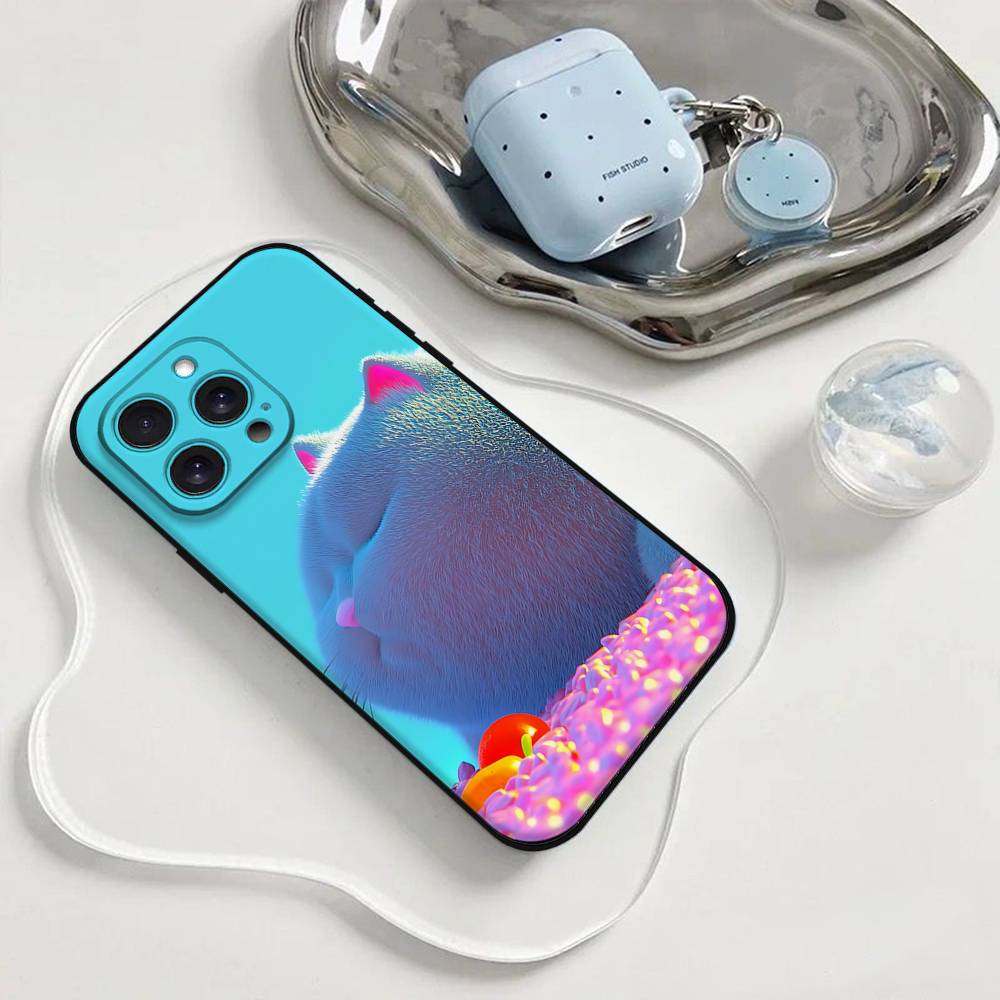 Cat Phone Case Phone Case For Iphone 17 16 15 11 13 14 Pro Max X Xr Xs Max 12mini Black Shell Cover Case