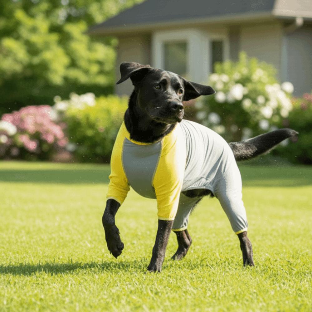 Quick Drying Dog Cooling Jumpsuit Breathable Dog Sunscreen Costume Spring Summer