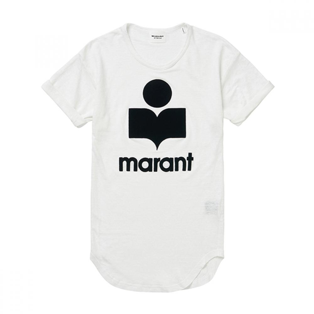 

ISabelle Marant TS0004fa A1n09e 20wh Koldi Coldy Linen Women S Short Sleeve Tee TS0004FA A1N09E 20WH (XL)