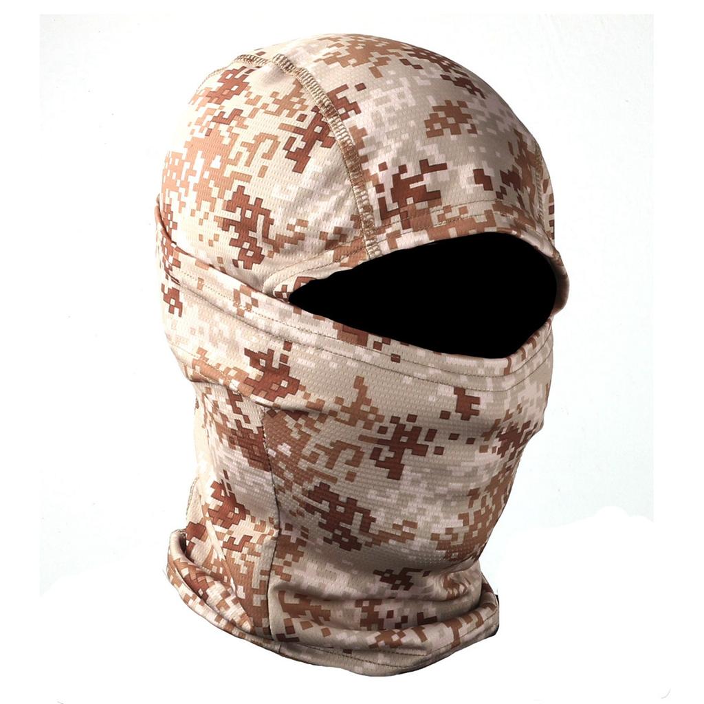 Breathable Camouflage Balaclava Cap Men Cycling Full Face Mask Outdoor Hunting Mask Multifunctional Magic Scarf Neck