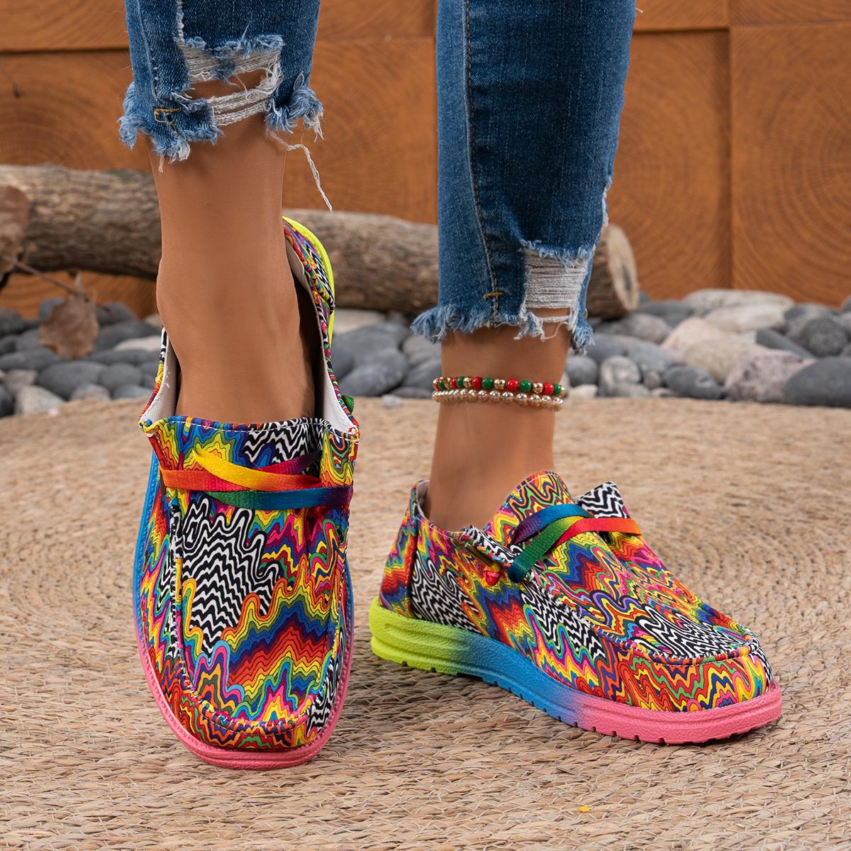 

Модная женская парусиновая обувь, легкие слипоны на плоской подошве, женские летние дышащие тканевые лоферы, дизайнерская роскошная обувь для женщин 36