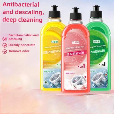 Washing Machine Cleaner Powerful Descaling Liquid for Front/Top Loaders Removes Mold & Limescale Deep Clean Washer Detergent