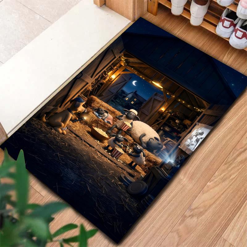 Shaun Carpet Rug for Living Room Bedroom Home Sofa Decoration,Kids play Nonslip Floor Mat