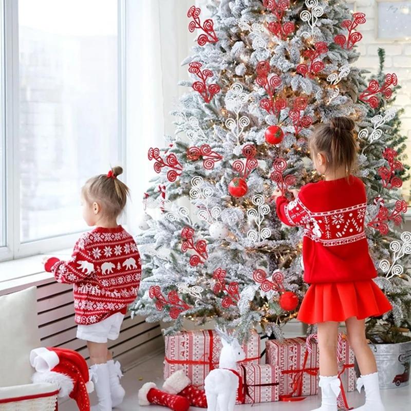 5Pcs Christmas Decoration Xmas Tree Ornaments Pendant for Home Decor New Year 2026 Navidad DIY Carft Garland Gifts Accessoriees