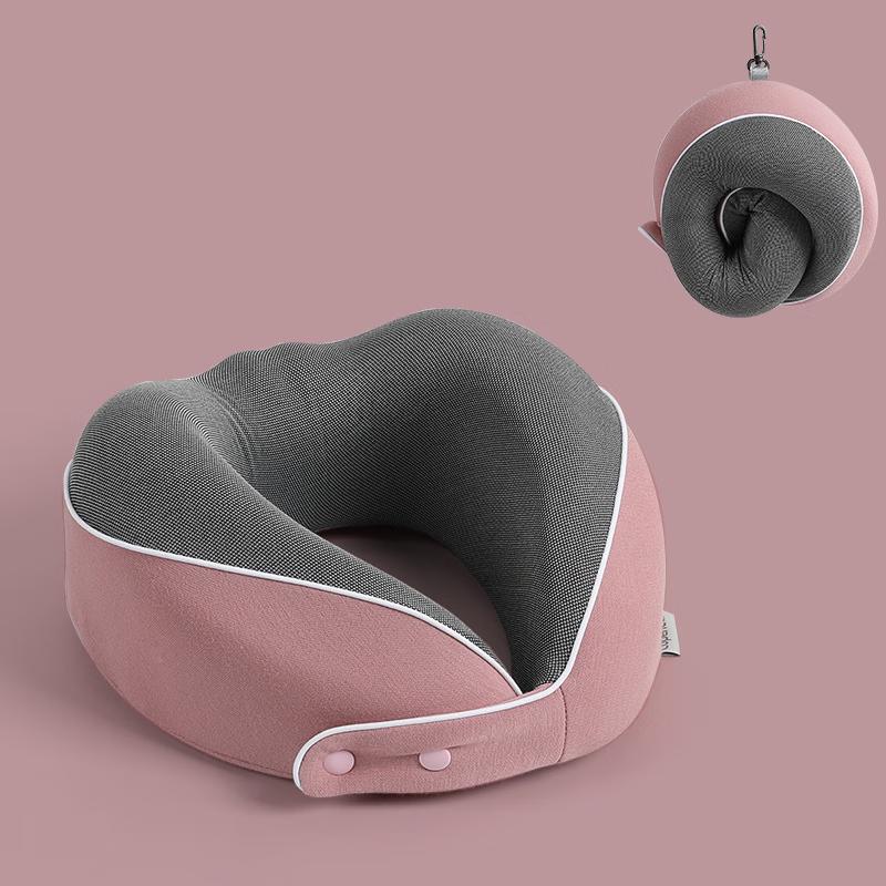 Portable Memory Foam U-Shaped Travel Pillow