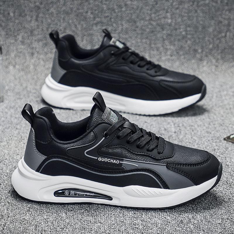 Casual shoes men's autumn and winter versatile new men's trend sports running shoes Korean version versatile deodorant student men's shoes