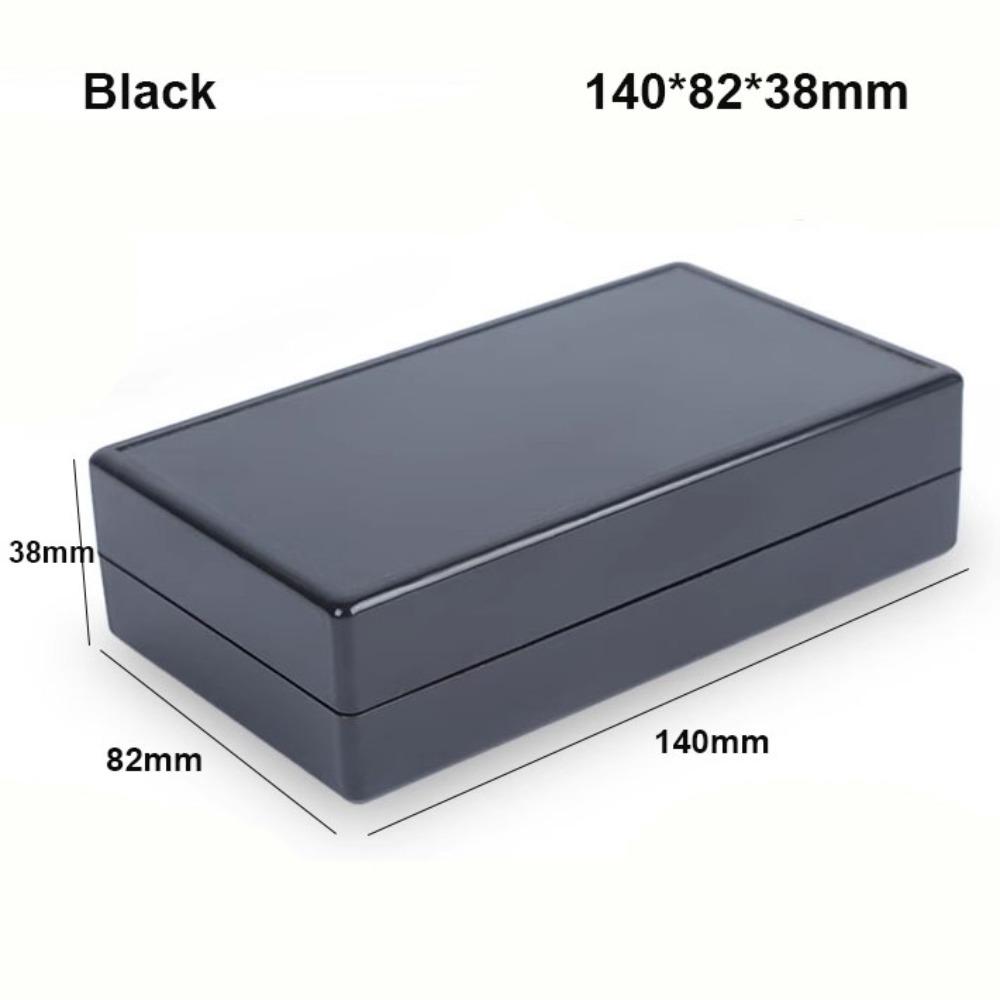 New Waterproof Project Enclosure Boxes ABS Plastic White Black Storage Case 9 Styles Housing Instrument Case Electronic Supplies