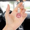 Valve Stems Caps Car Metal Badge Key Chain Pendant Decorative Keyring For Volkswagen VW Golf Tiguan Jetta Passat T5 Polo Touran WR0