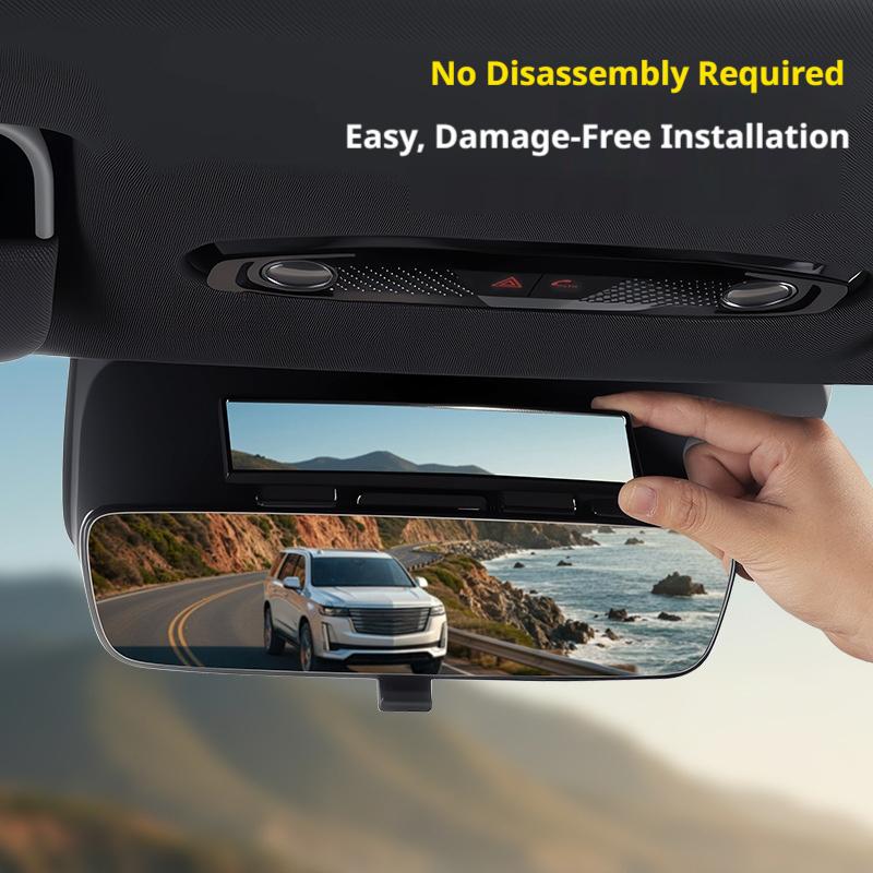 SEAMETAL Wide-Angle Car Rear Seat Mirror Baby/Child Seat Car Safety Mirror Monitor Paste Safety Car Baby Mirror Car Interior Accessories