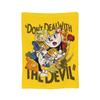 Cupheads Video Game Art Blankets Flannel  Super Warm Throw Blankets for Outdoor Travel Bedroom Quilt