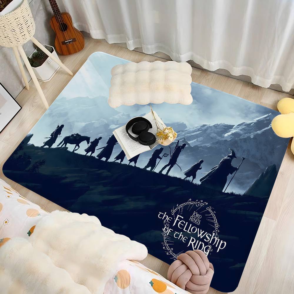 The L Lord Of The R Rings Movie Door Mat Kids Room Bedroom Decoration Balcony Anti Slip Doormat Living Room Doormat Area Rug