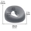 Facial Support Pillow For Massage Soft Stuffed Nap Pillow For Office Memory Foams Breathable Prone Cushion For Skin Care Spa