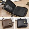 Rfid Blocking Men Wallet Zipper Coin Pocket Luxury Leather Bifold Wallets For Men Large Capacity Credit Card Holder Male Purse