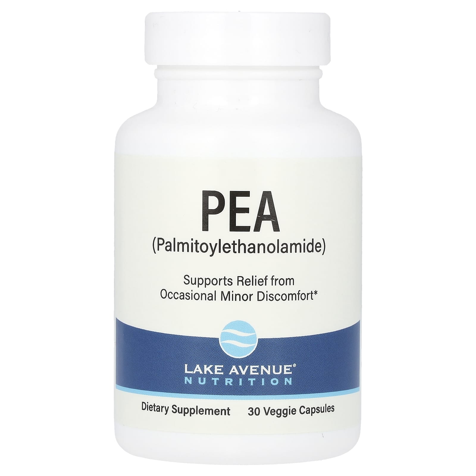 

Palmitoylethanolamide (Pea), 30 Veggie Capsules, (300Mg per Capsule)