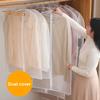 5Pcs Clothes Hanging Dust Covers Insect-Proof Transparent Fully Enclosed Clothing Protector Suit Coat Storage Bags