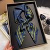 Neue 70*70cm Silk Satin Haar Schal Frauen Taschentuch Gedruckt Weibliche Quadratischen Kopf Bandana Kleinen Hals Schalldämpfer hijab Dame Mädchen