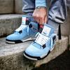 Jordan Kids Air Jordan 4 Retro "University Blue" Sneakers 408452-400