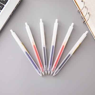 Pix Neutru cu Cerneală Neagră/Albastră/Roșie Pix cu Bilă cu Uscare Rapidă Instrument de Scris Rezistent la Murdărie Test Student