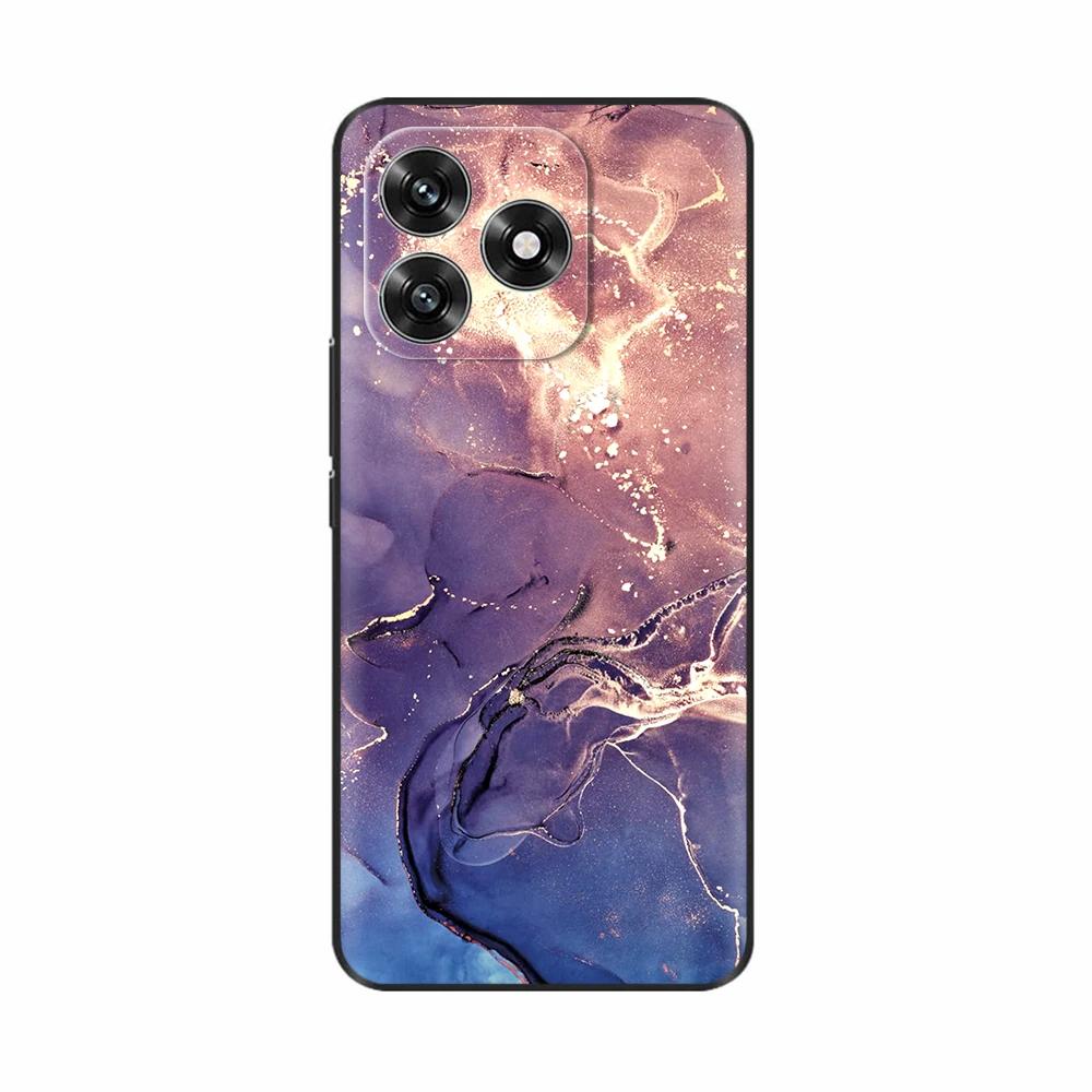 For Honor X5c Plus Case Sweet Love Flower Soft Silicone TPU Cover For Honor X5c HonorX5c Plus Phone Case Protective Shell Funda