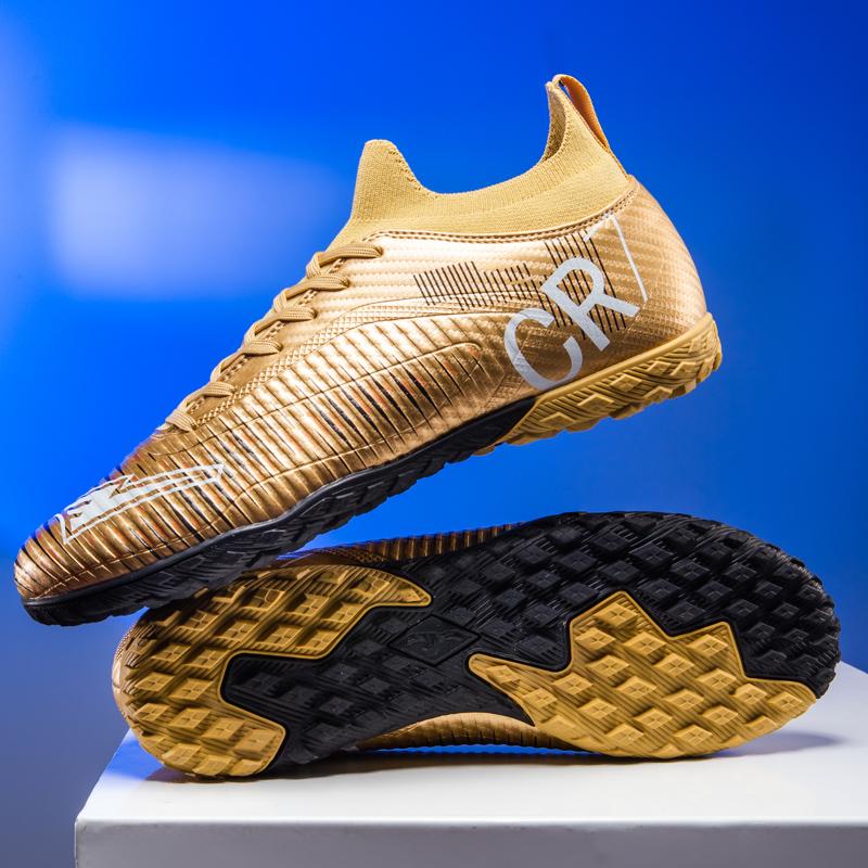 New Men Football Boots Cleats Grass Non-Slip Match Sneakers Indoor High-Top Futsal High-Quality Soccer Shoes -Selling Fg/Tf