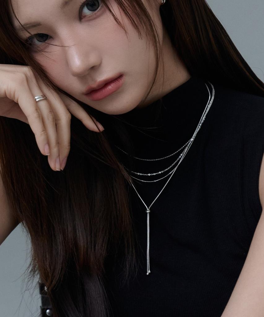 Baradu 925 Slide Tie Necklace
