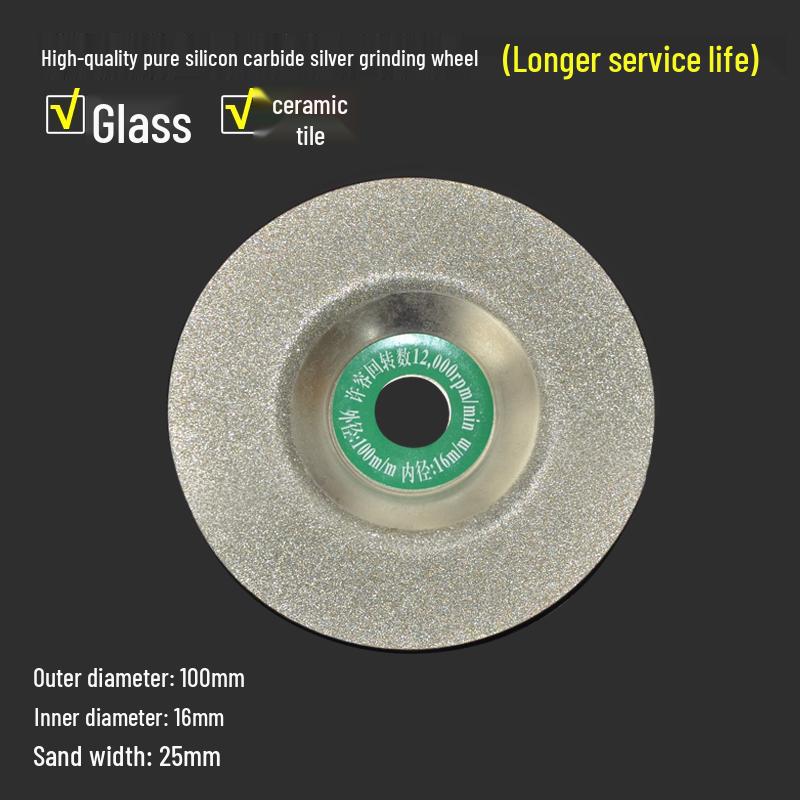 Diamond Angle Grinder Disc for Trimming, Chamfering, Cutting, and Polishing Tiles