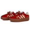  Adidas VL Court Bold Low top Skateboard Shoes Women's Red KJ6852(Team943-)    Random Packaging