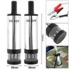 DC 12V 24V 38MM Portable Mini Car Electric Submersible Pump fit for Diesel Fuel Pump Water Oil Barrel Pumps with 2Alligator Clip