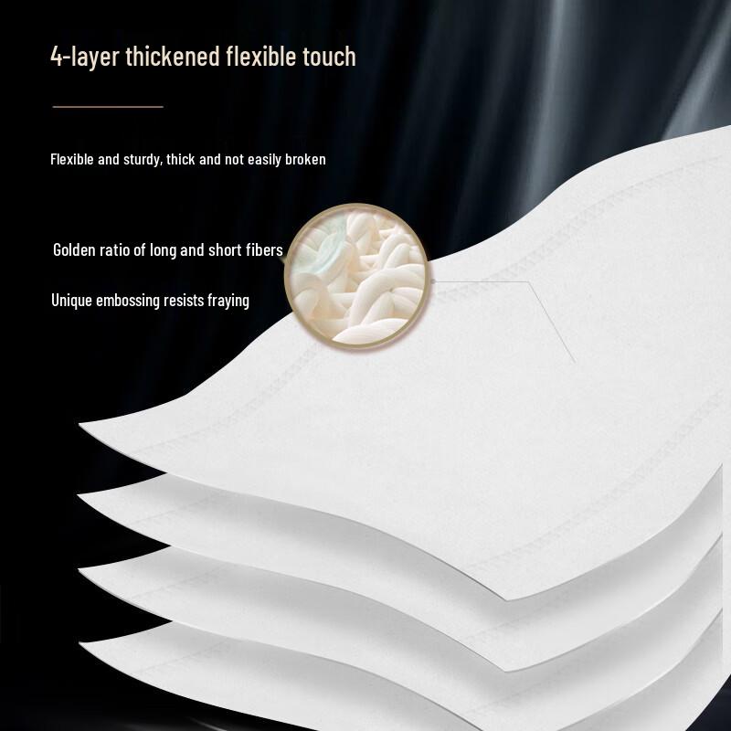 Jie Rou BlackFace 4-Ply Unscented Toilet Paper