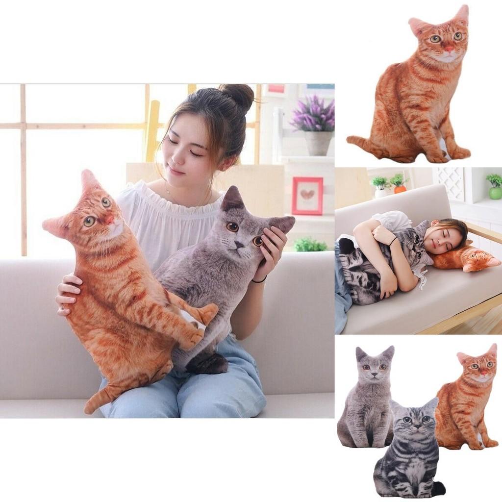 Soft And Cuddly 50cm Cat Pillow Plush Toy Doll Cushion Perfect For Sleep And Play