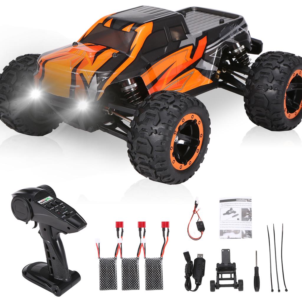 16889A-Pro 1:16 RC auto 4WD Big Foot RC auto 45 km/h Vysokorychlostní 2840 bezkomutátorové motorové vozidlo All