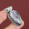 Faceted White Topaz Pendant Handmade Gemstone Jewelry 925 Sterling Silver Pendant Awesome Vintage Pendant Handmade Pendant Gifts For Mother